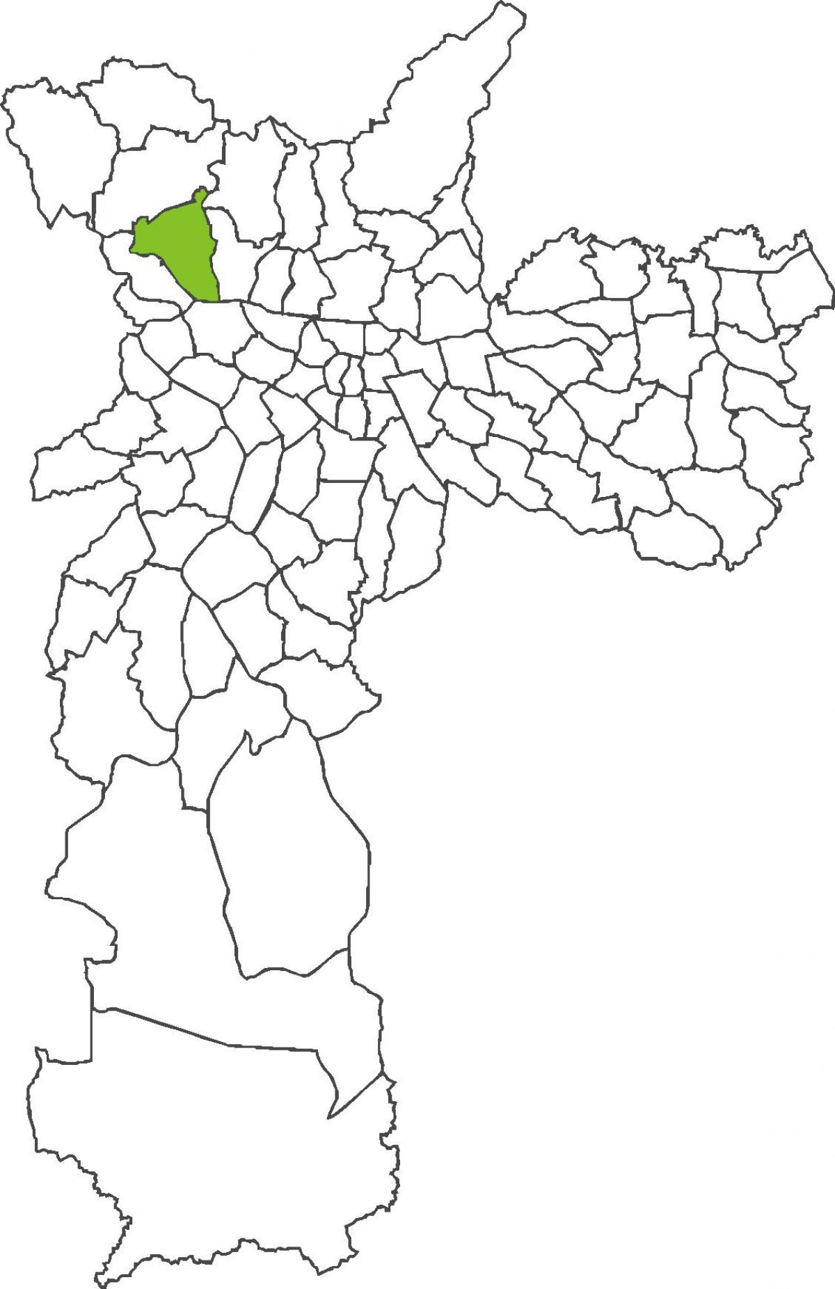 Mapa de Pirituba provincia