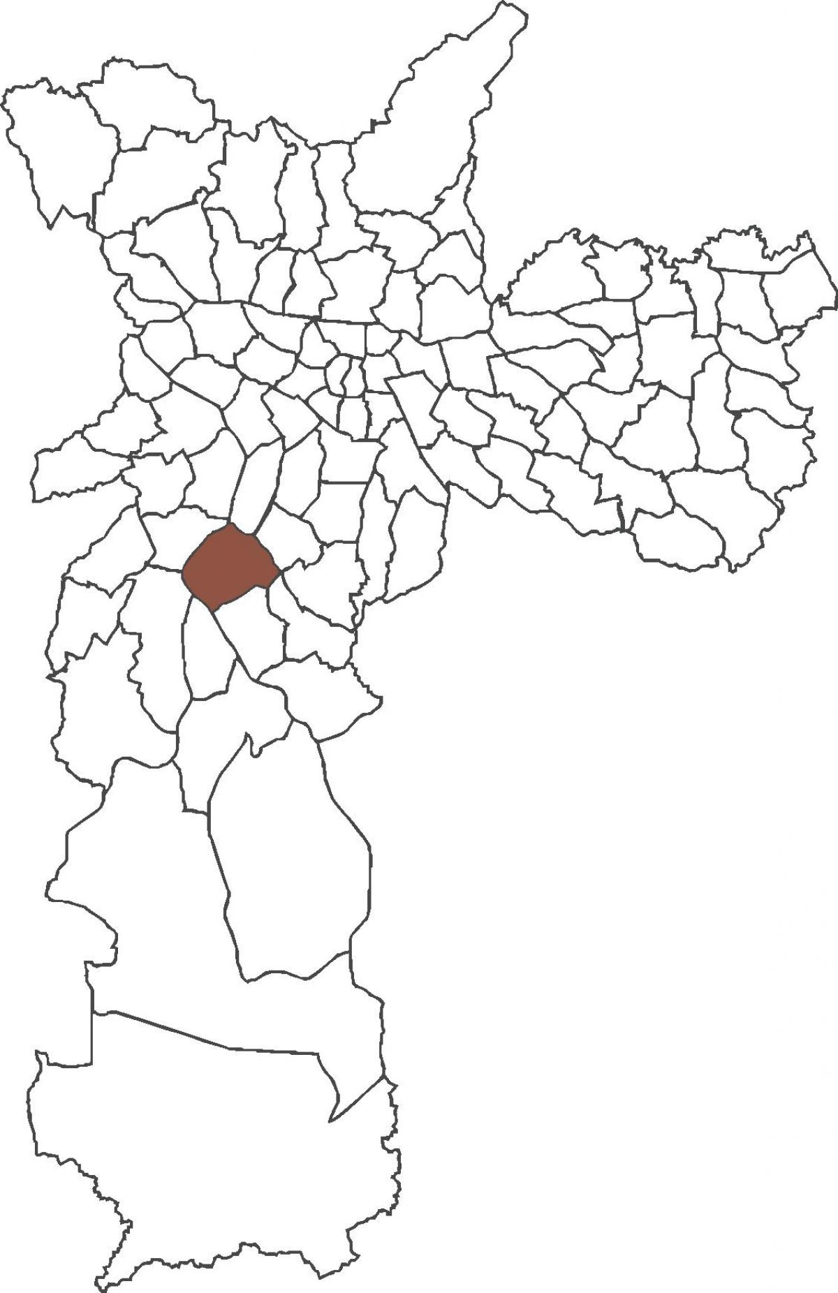 Mapa de Santo Amaro provincia