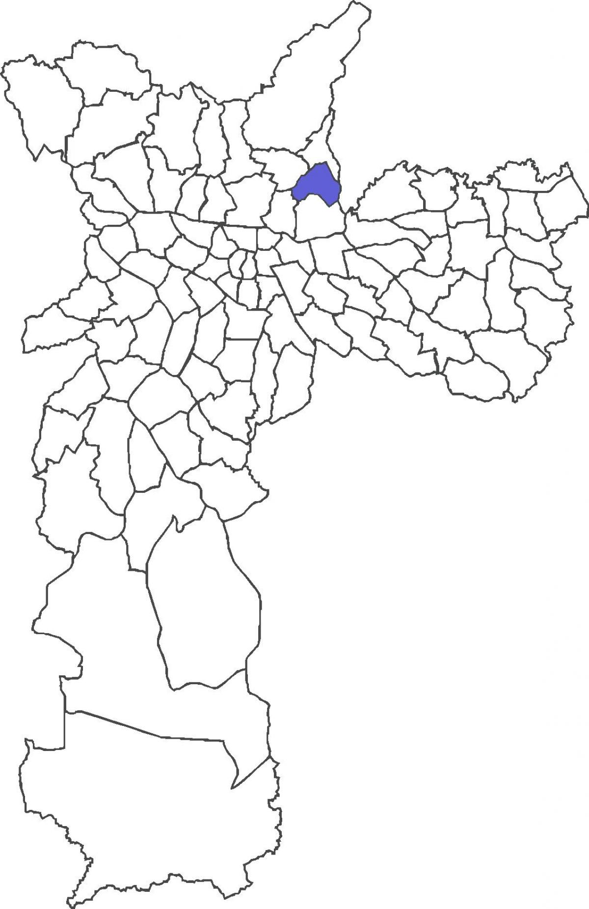 Mapa de Vila Medeiros provincia