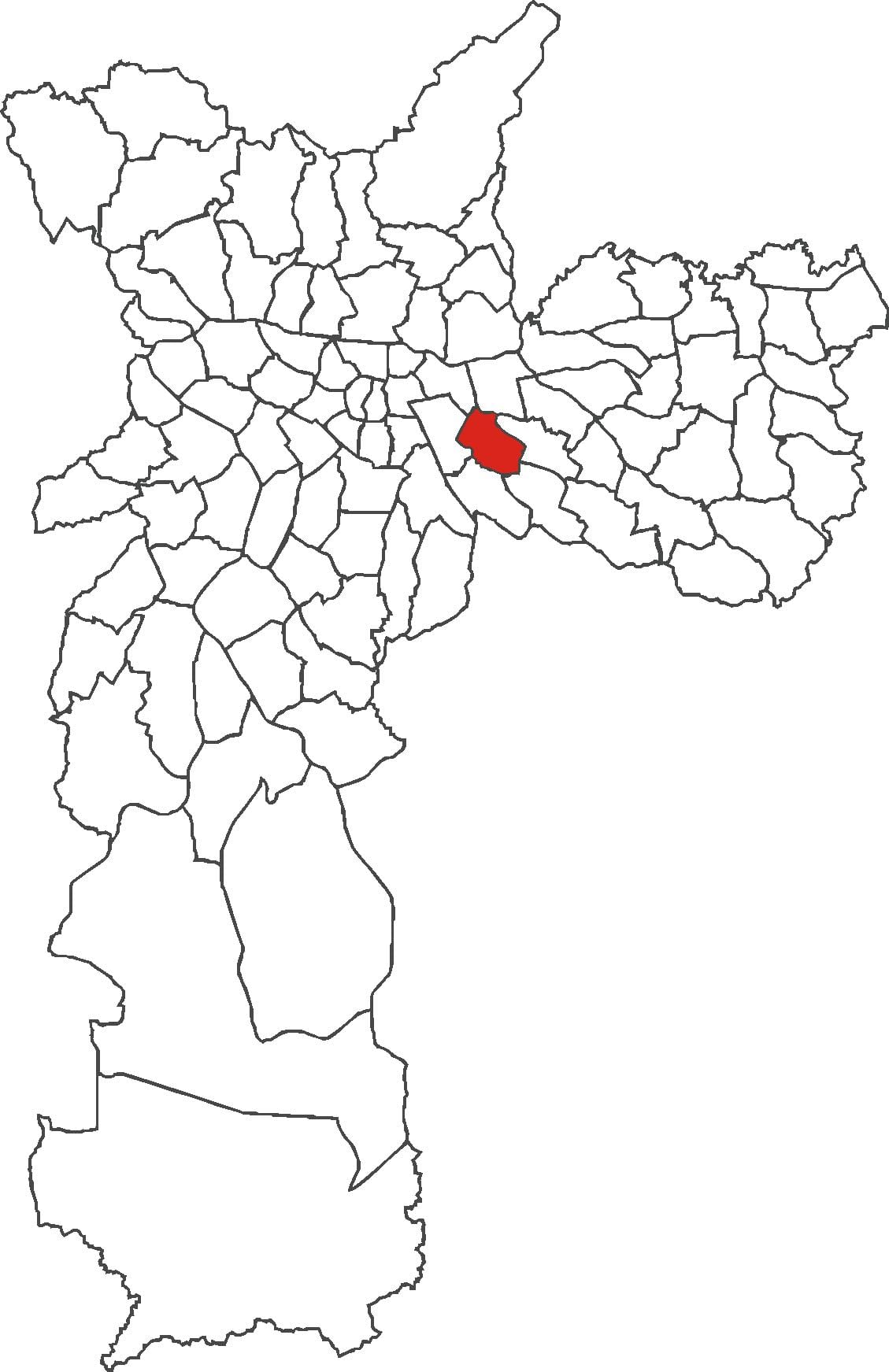 Mapa de Água Rasa provincia