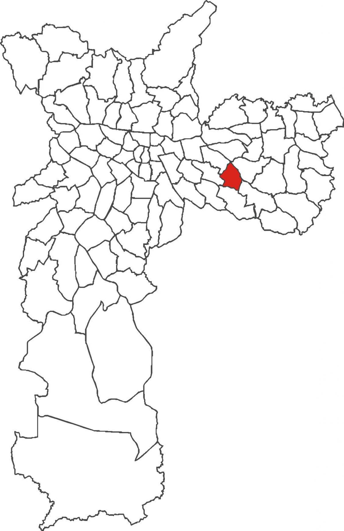 Mapa de Aricanduva provincia