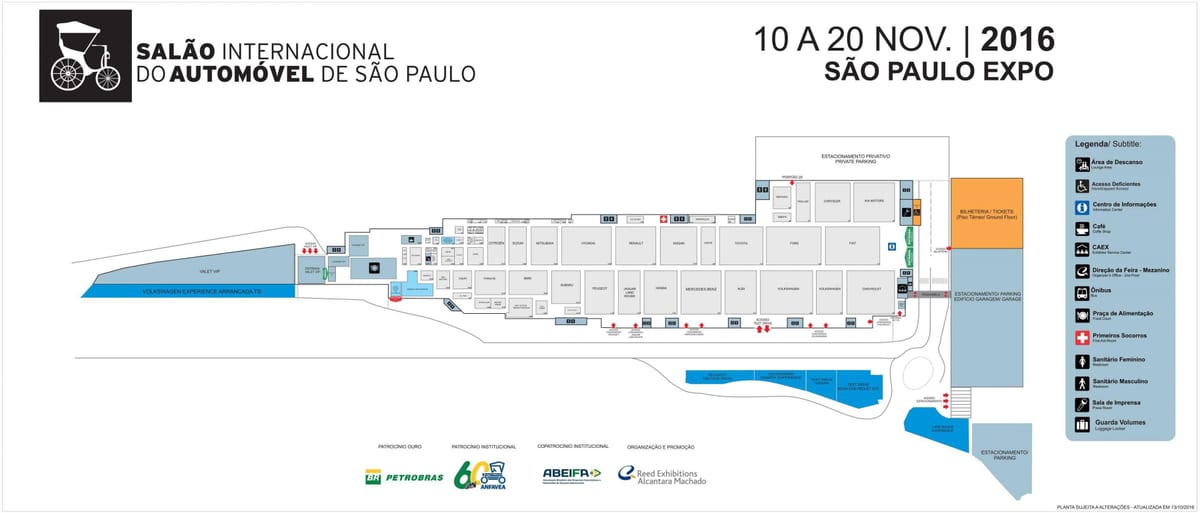 Mapa do automóbil de Galicia