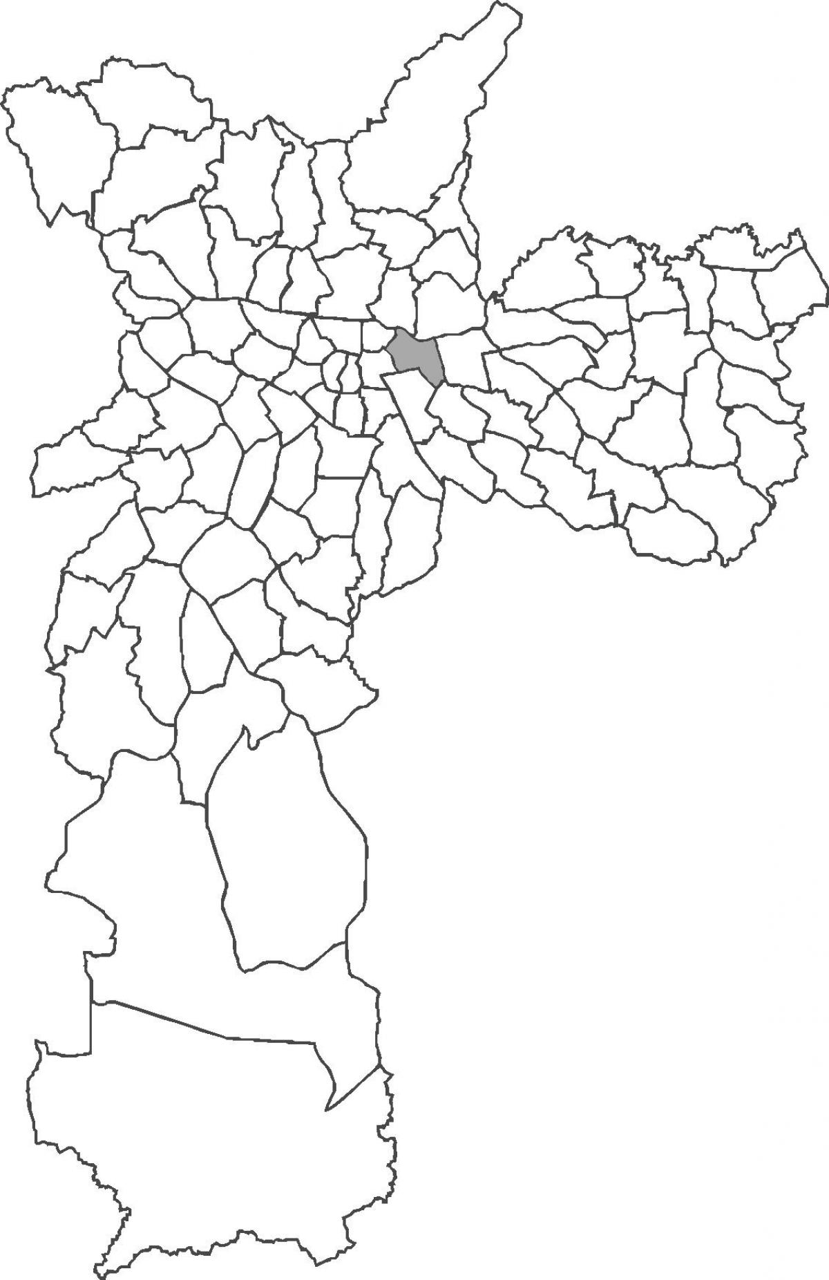 Mapa da provincia de Belén