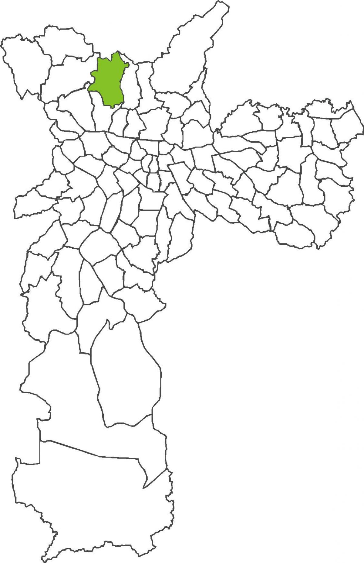 Mapa de Brasilândia provincia