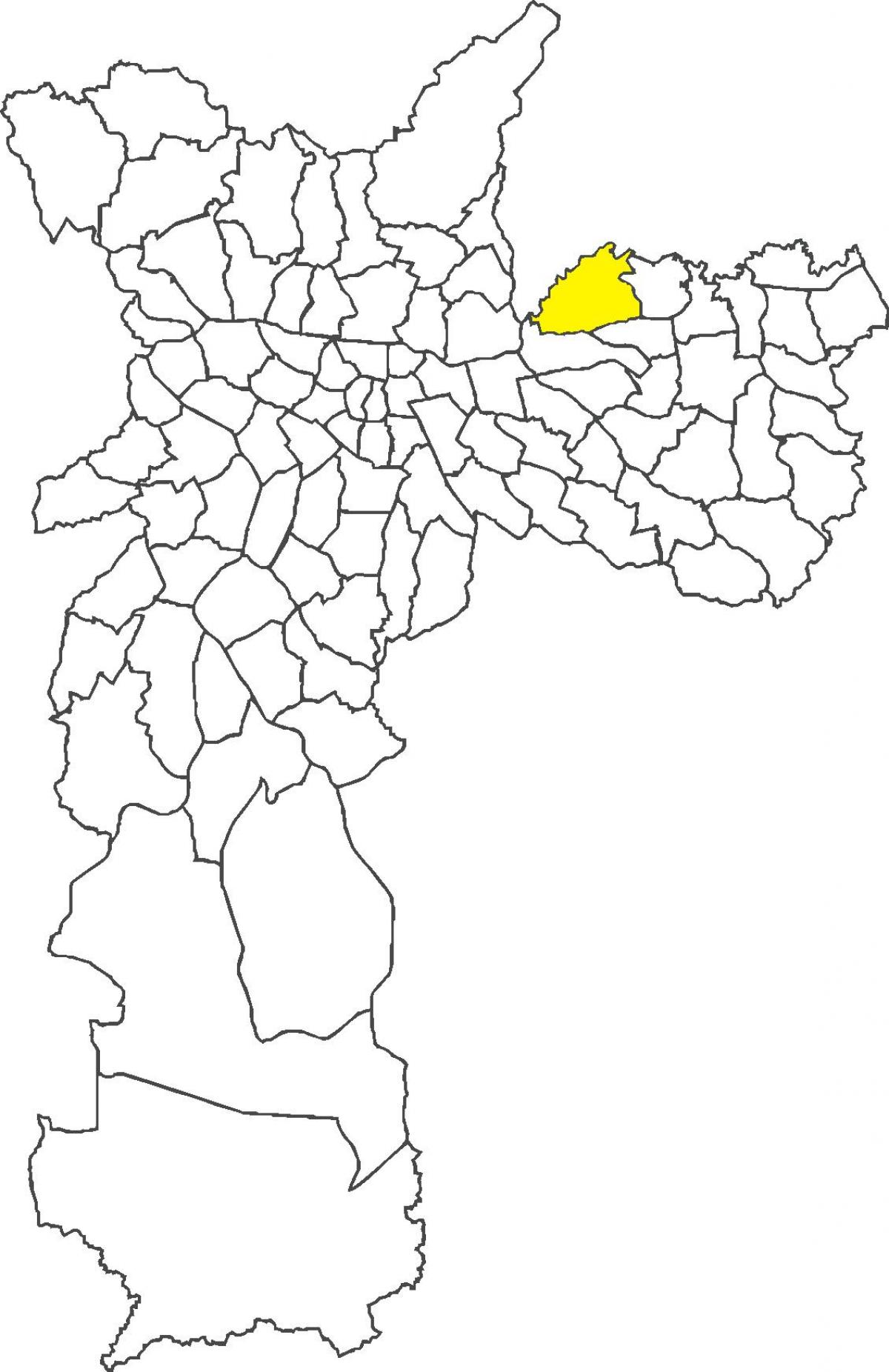 Mapa de Cangaíba provincia