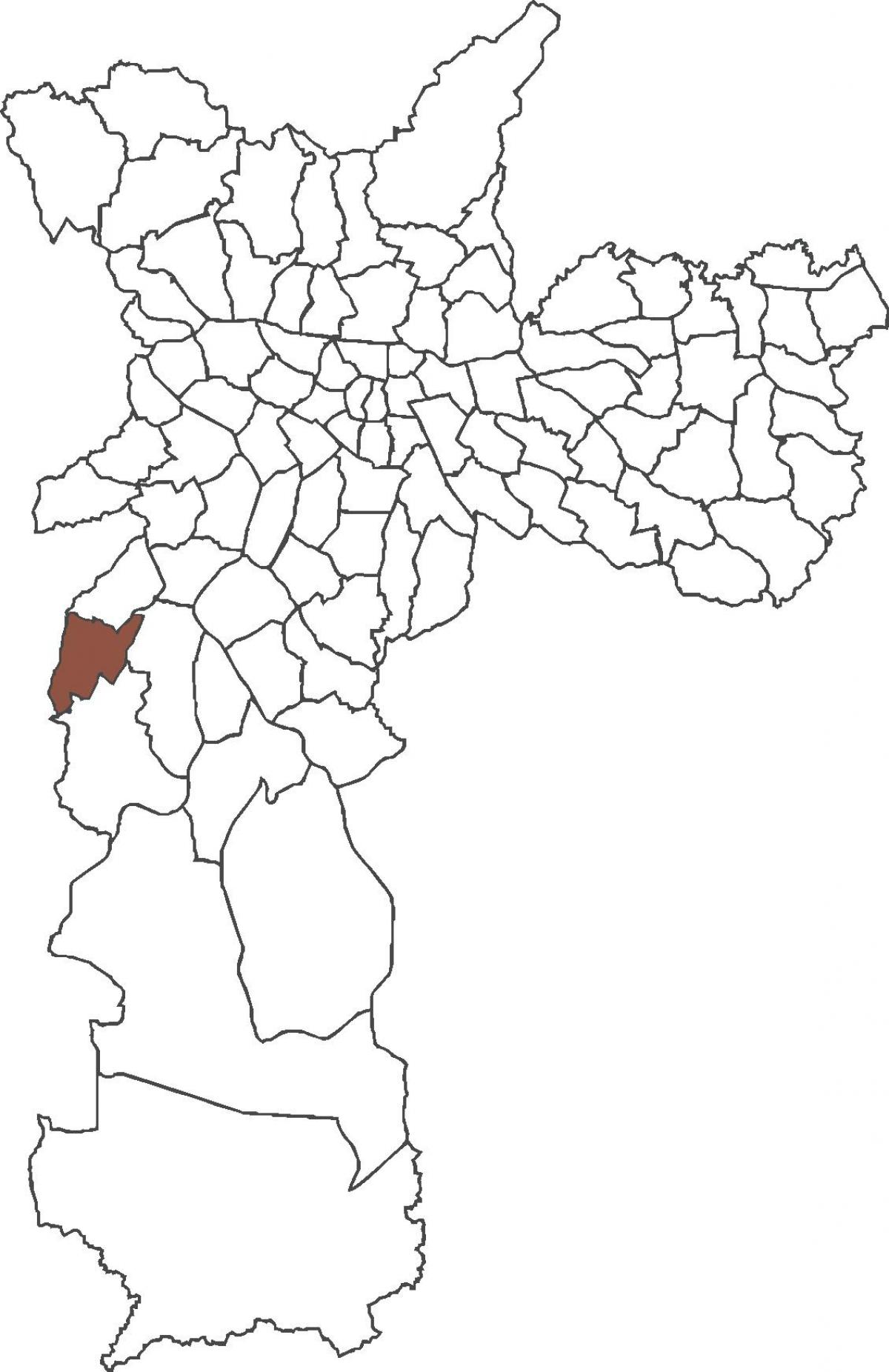 Mapa de Capão Redondo distrito