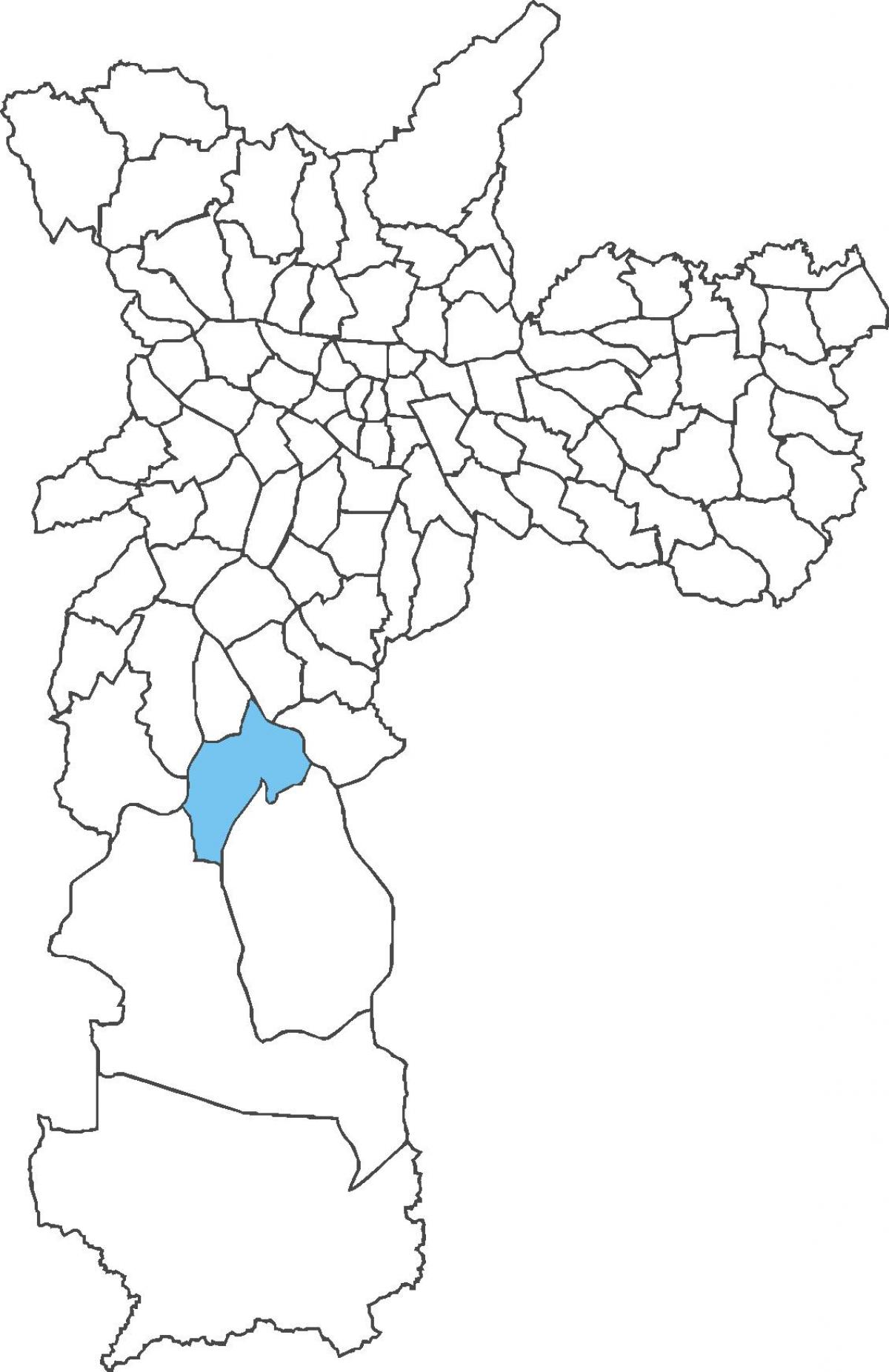 Mapa da Cidade Dutra provincia
