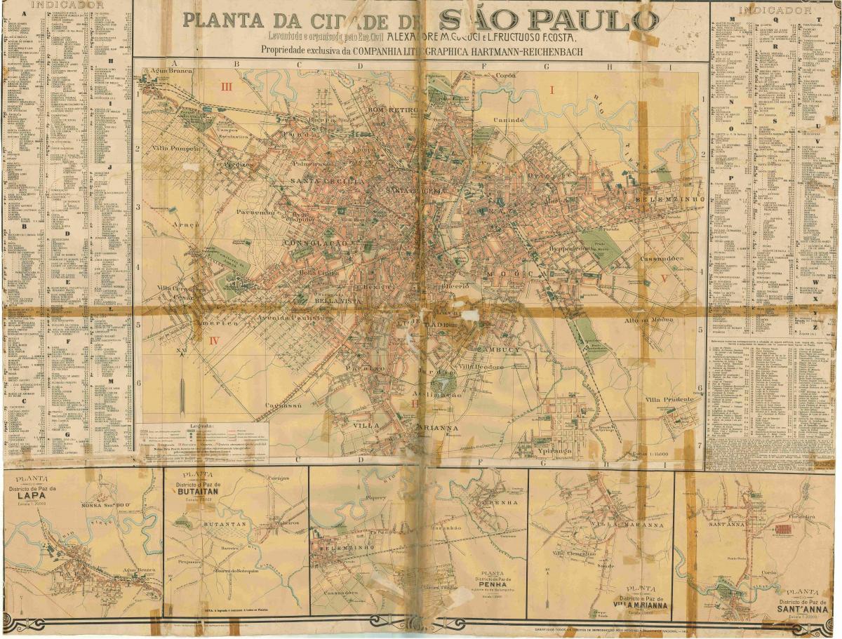 Mapa de ex-Galicia - 1913