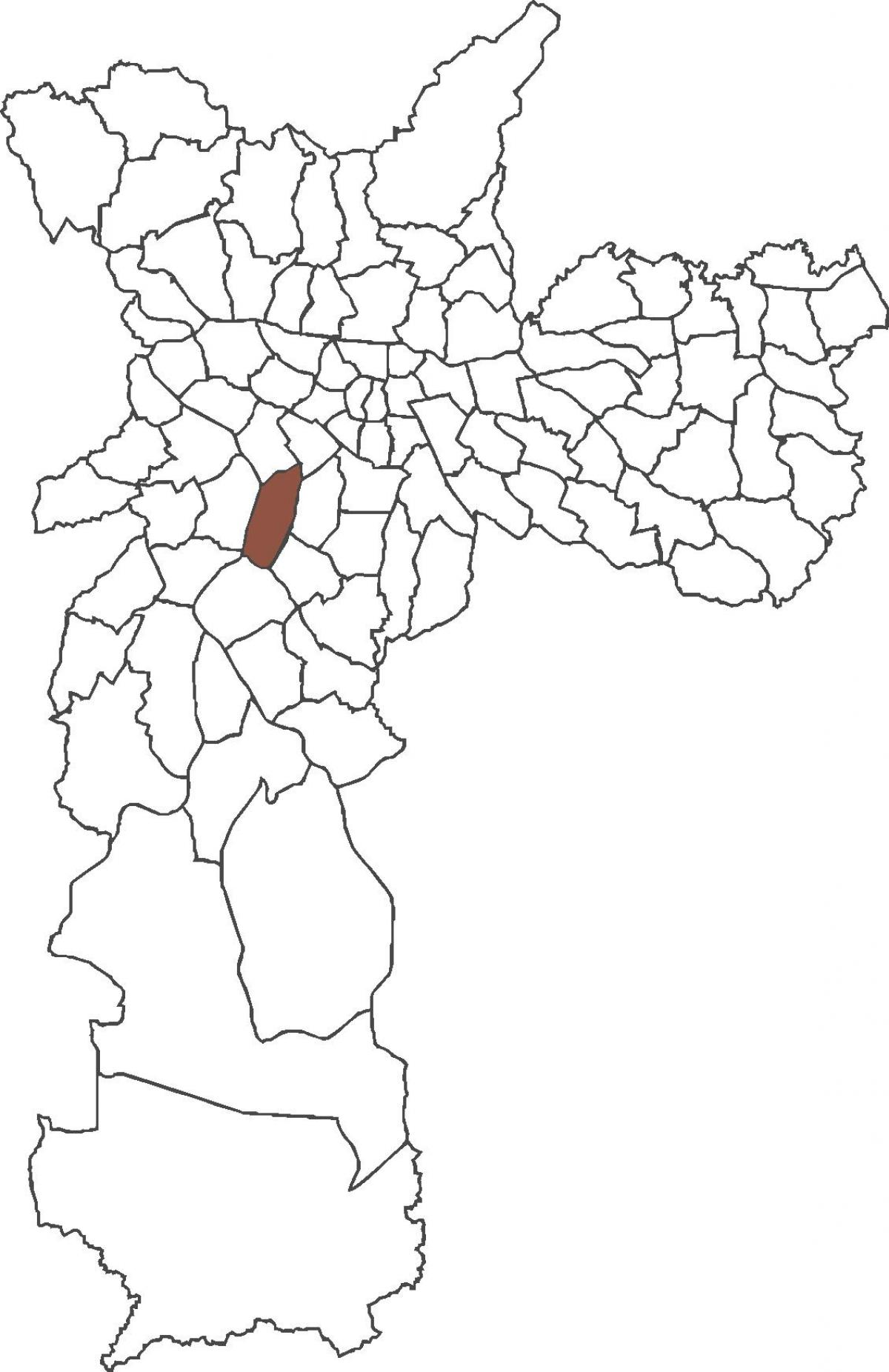 Mapa de Itaim Bibi provincia