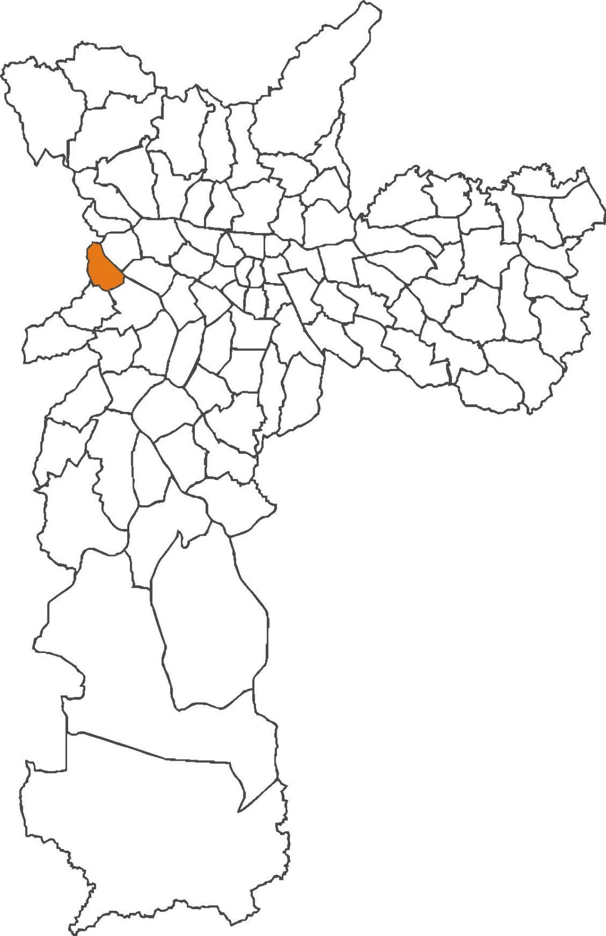 Mapa de Jaguaré provincia