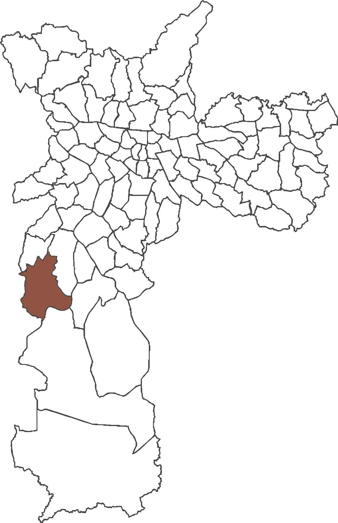 Mapa de Jardim Ângela provincia