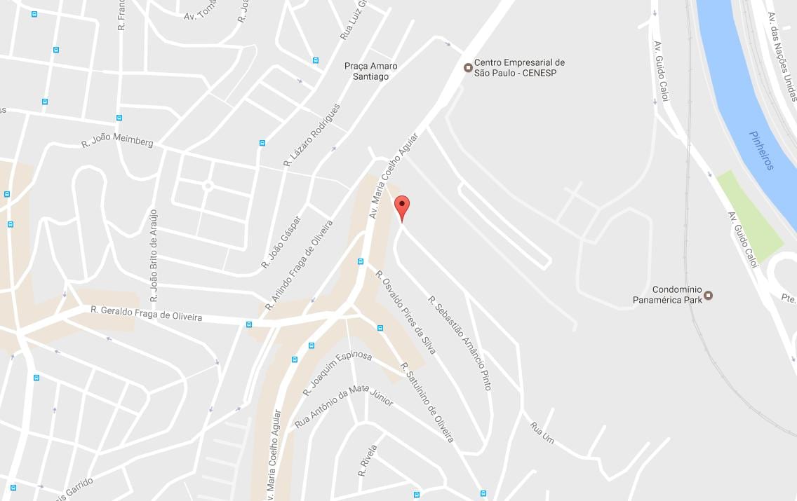 Mapa de Jardim São Luís São Paulo