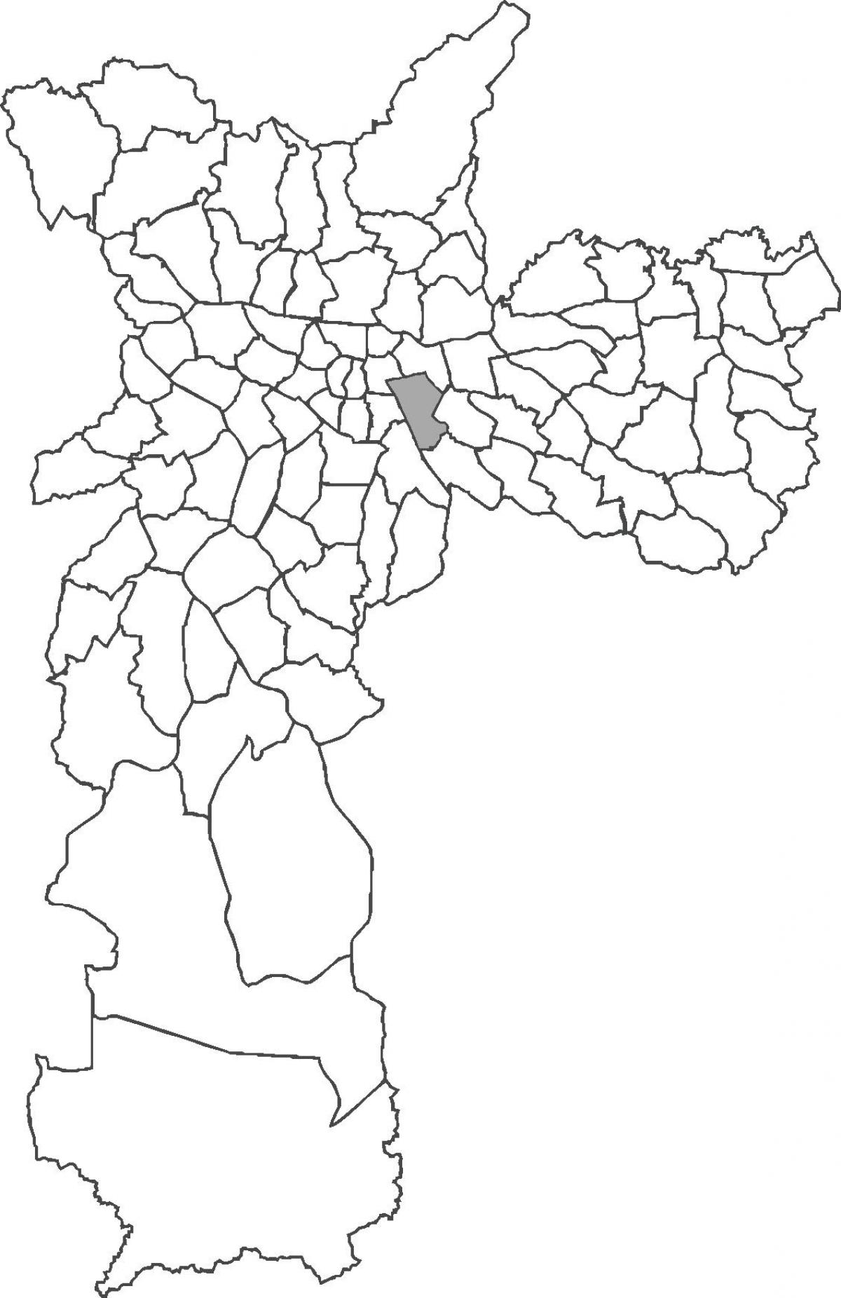 Mapa da Mooca provincia