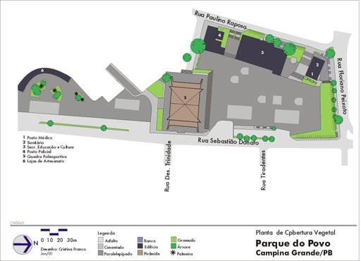Mapa do Povo de São Paulo Parque