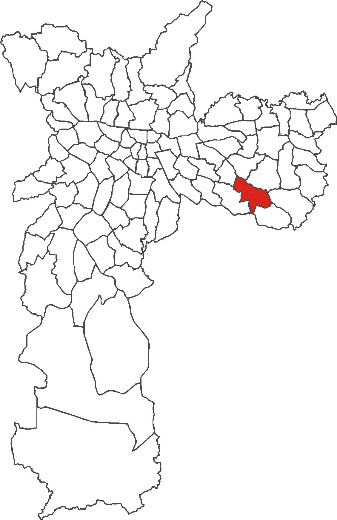 Mapa de São Mateus provincia