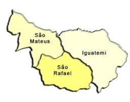 Mapa de São Mateus sub-concello