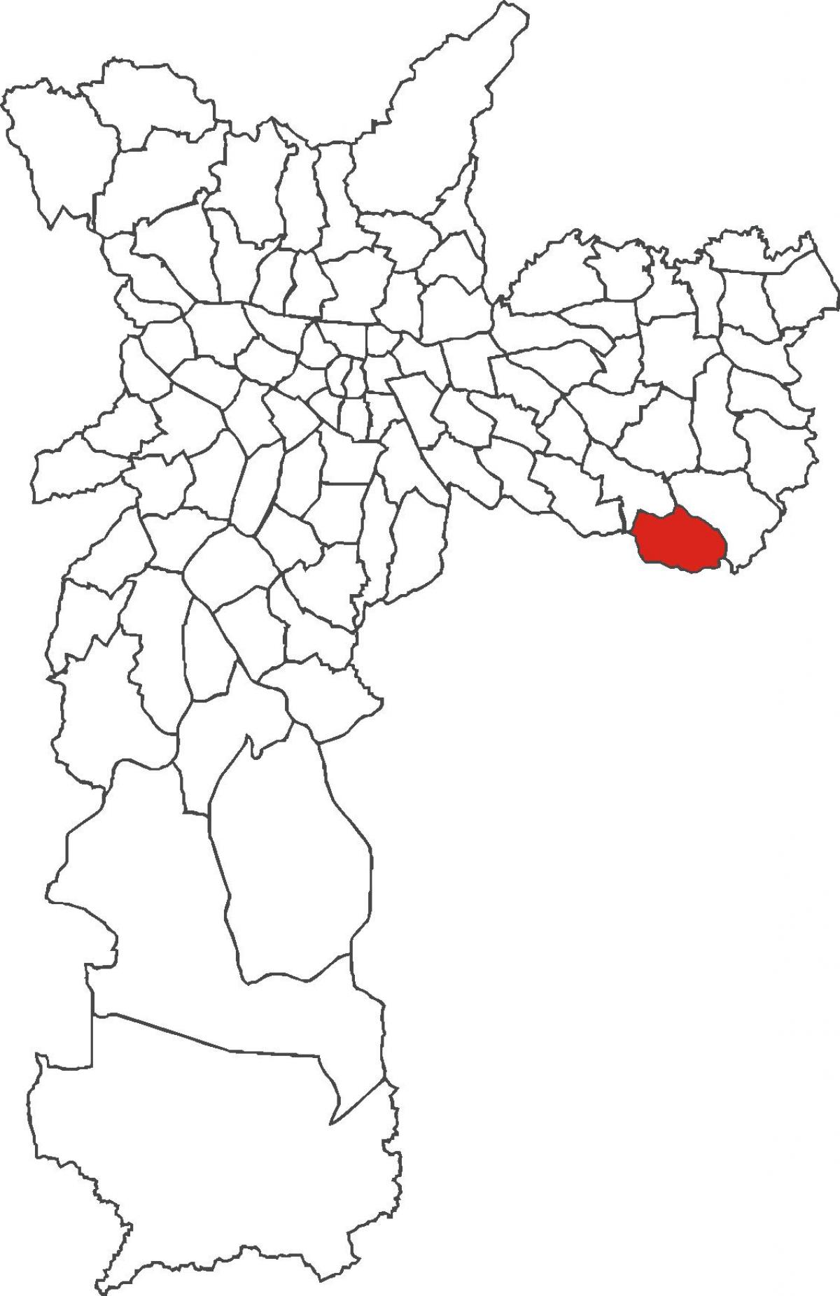 Mapa de San Rafael provincia