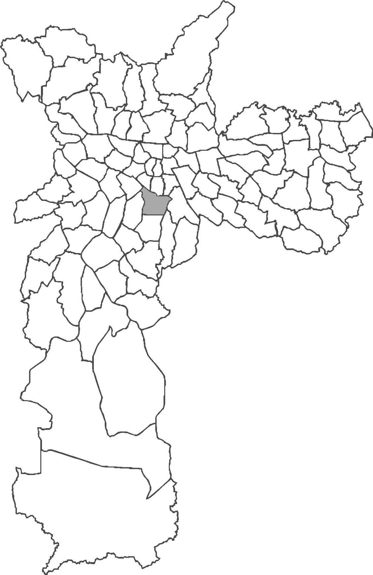 Mapa de Vila Mariana provincia