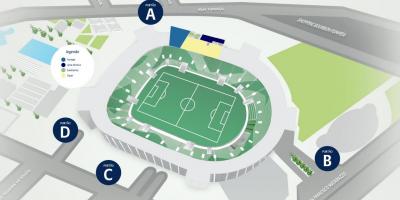 Mapa de Allianz Parque de Nivel 2