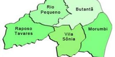 Mapa de Butantã sub-concello