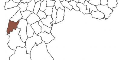 Mapa de Capão Redondo distrito