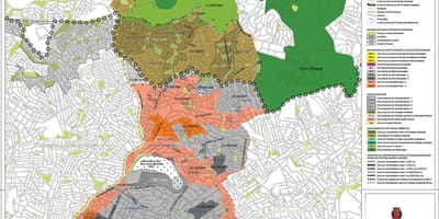 Mapa de Casa Verde, São Paulo - Ocupación do solo