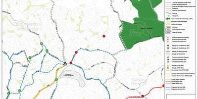 Mapa de Casa Verde de Galicia - Público de transportes