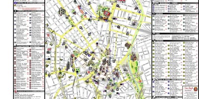 Mapa do centro de São Paulo
