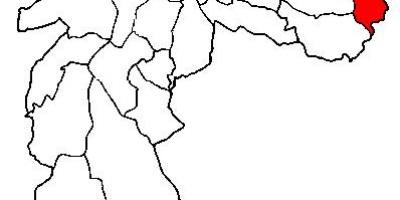 Mapa da Cidade Tiradentes provincia