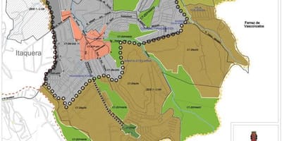 Mapa da Cidade Tiradentes São Paulo - Ocupación do solo