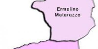 Mapa de Ermelino Matarazzo sub-concello