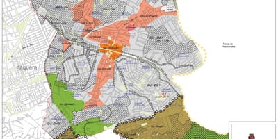Mapa de Guaianases São Paulo - Ocupación do solo