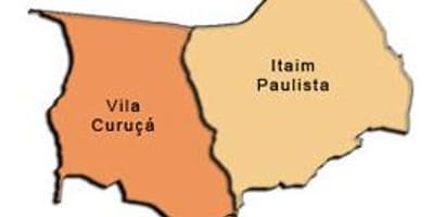 Mapa de Itaim Paulista - Vila Curuçá sub-concello