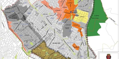 Mapa de Jabaquara São Paulo - Ocupación do solo