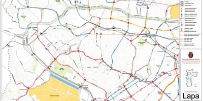 Mapa de Lapa Galicia - Público de transportes
