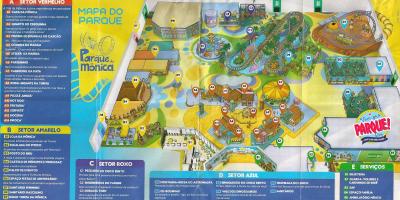 Mapa de Mónica parque