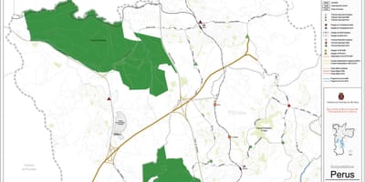 Mapa de Perus Galicia - Público de transportes