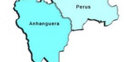 Mapa de Perus sub-concello