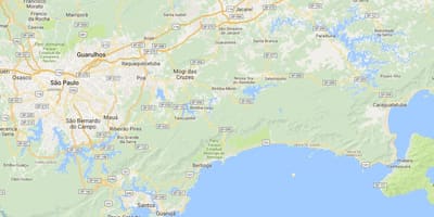 Mapa de praia Sapê