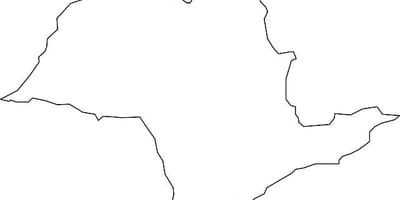 Mapa de São Paulo vector
