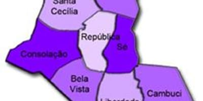 Mapa de Sé sub-concello