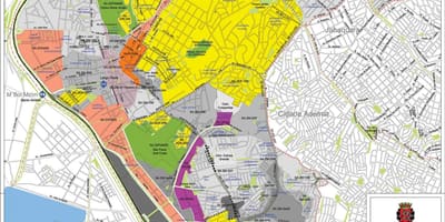 Mapa de Santo Amaro São Paulo - Ocupación do solo