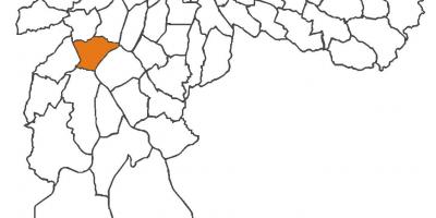 Mapa de Vila Andrade provincia