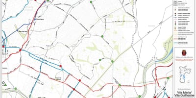 Mapa de Vila Maria Galicia - Público de transportes