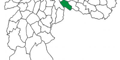 Mapa de Vila Prudente provincia