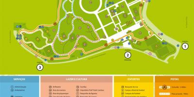 Mapa de Villa-Lobos parque